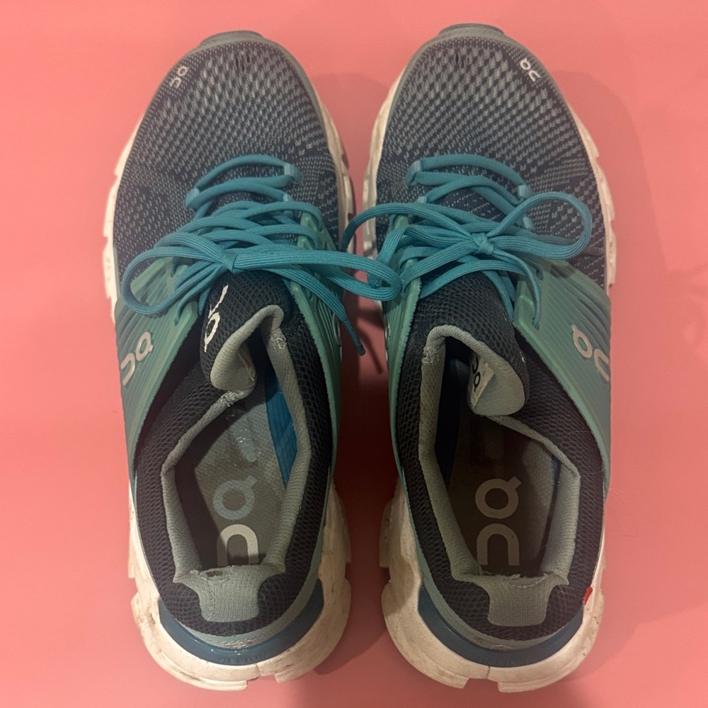On Running Dark Teal Athletic Shoes - Picture 7 of 7